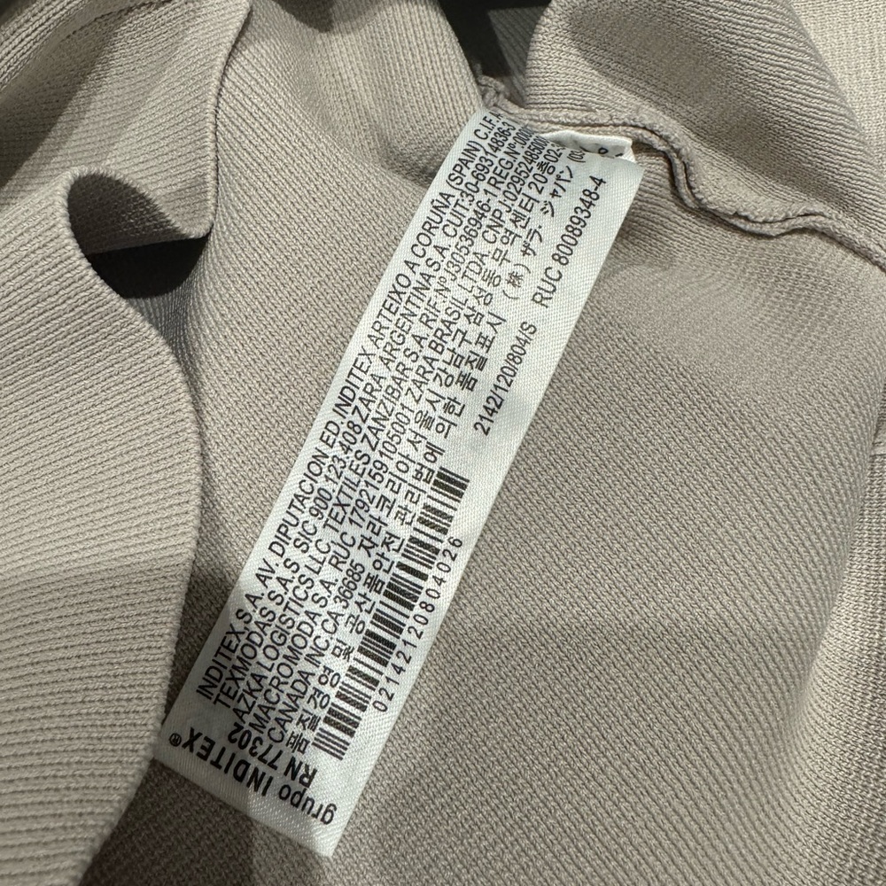 Zara cropped blouse - Picture 5 of 5
